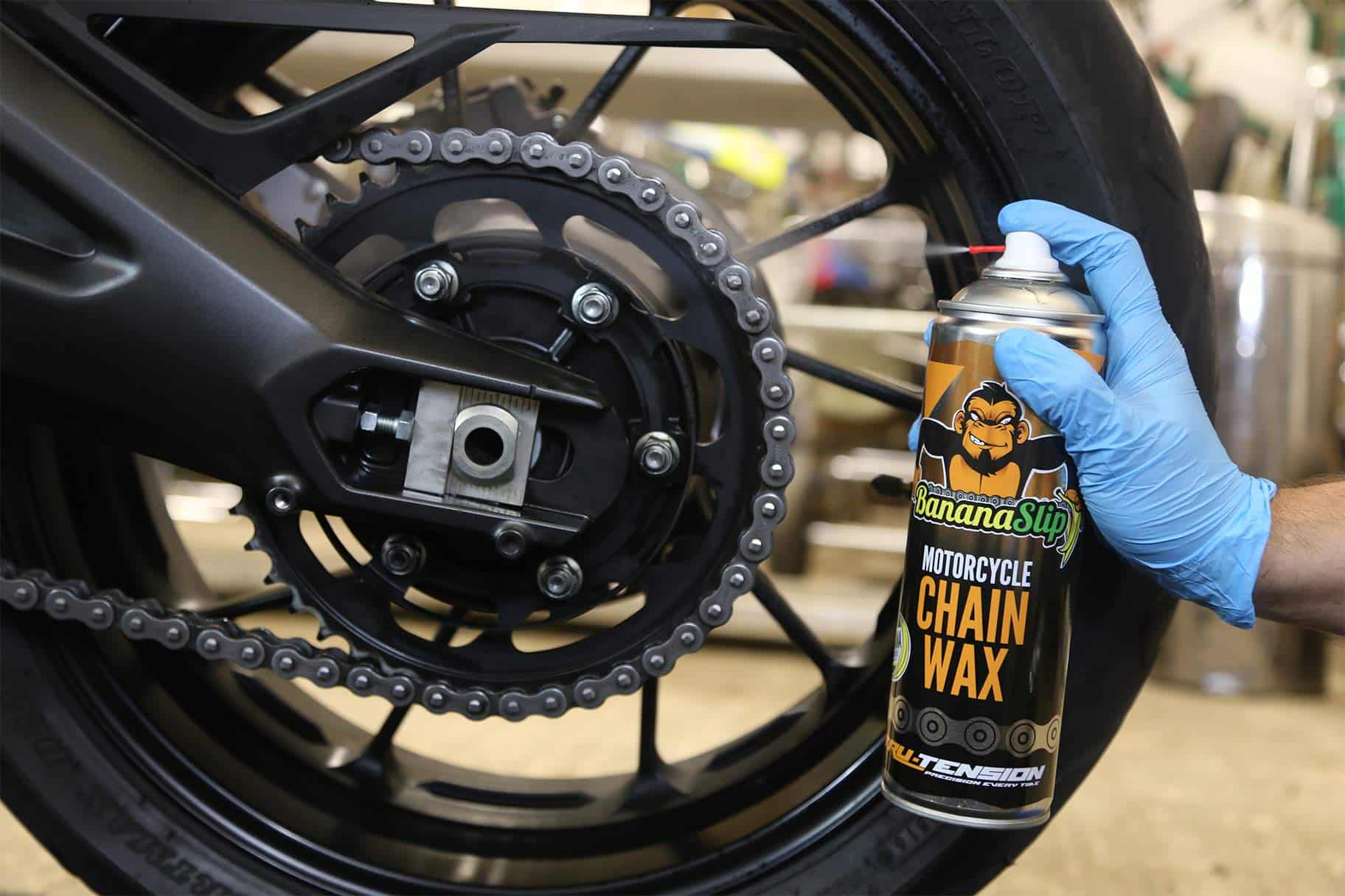 Quick Tips: Motorcycle Chain Cleaning and Lube