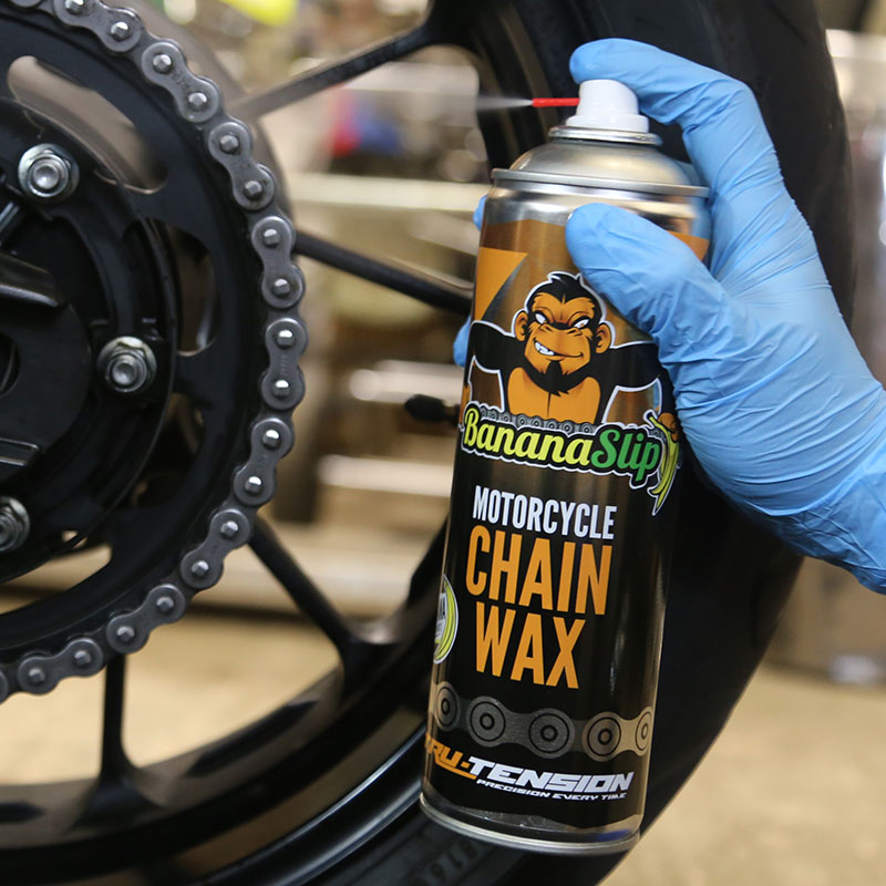 How to Lube a Motorcycle Chain, Bert's Mega Mall
